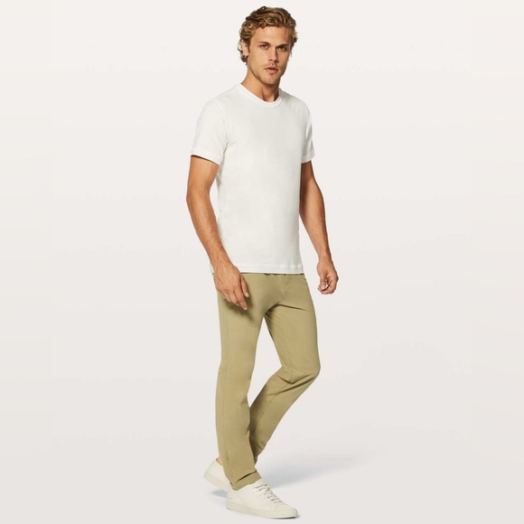 Lululemon Commission Pant Slim Warpstreme Khaki Size 36 - Picture 1 of 10